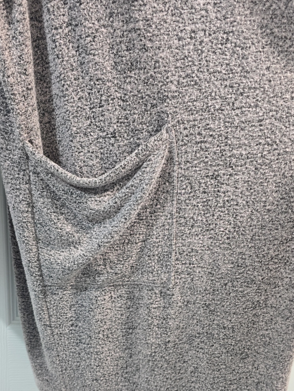 Champion Open-Front Hooded Cardigan - Heather Gray - Picture 2 of 8